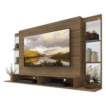 "Painel Tv até 60"" com Suporte Espelho Prateleira Multimóveis"