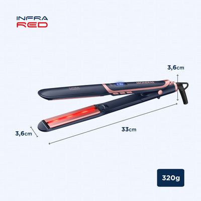 Prancha Alisadora InfraRed Mondial, Azul P-01-IR BIV