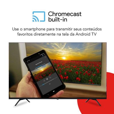 "Smart Tv Aiwa 55? Android, 4k, Dolby Vision &amp; Atmos - Aws-tv-55-bl-01 Biv"