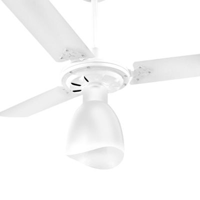 Ventilador De Teto Venti-delta New Delta Light Com 3 Pás Branco 220v 220v