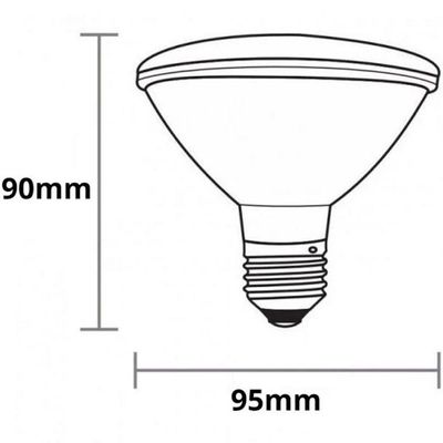 Lampada Led Taschibra 3000k Branco - Bivolt