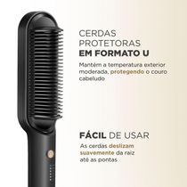 Escova Alisadora Black Gold Mondial Ea-06 Escova Alisadora Ea-06 Bivolt