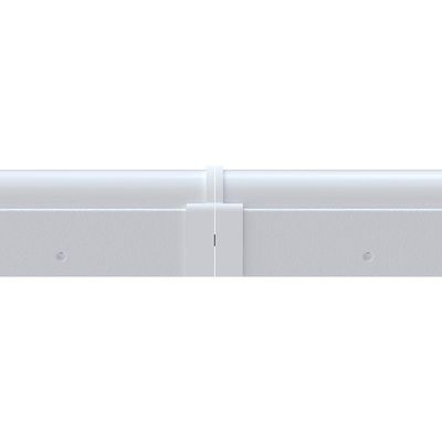 Luminária Led Taschibra Sobrepor Perfil Convex 111 34w Branca Bivolt 4000k Luz Neutra