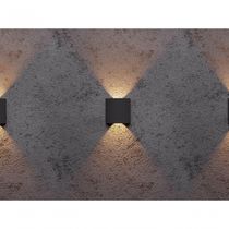 Arandela Taschibra Lyra 270 13w 3000k Led Preto Preto - Bivolt