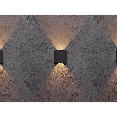 Arandela Taschibra Lyra 270 13w 3000k Led Preto Preto - Bivolt