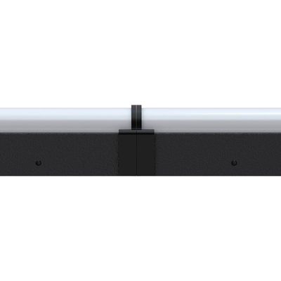 Luminária Led Taschibra Sobrepor Perfil Convex 111 34w Preta Bivolt 4000k Luz Neutra