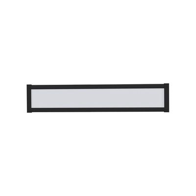 Luminária Led Taschibra Sobrepor 20w Tl Slim 10 Preta Bivolt 4000k Luz Neutra