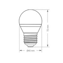 Lâmpada Led Taschibra Bolinha Tbl 1w Colorida E27 110v Verde