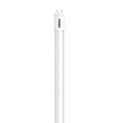Kit 10 Lâmpadas Tubo Led T8 20,5w 120cm G13 Taschibra Bivolt 3000k Luz Quente
