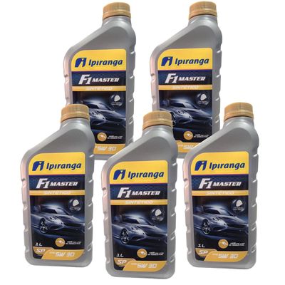 Kit Revisão 5 Litros Óleo Ipiranga 5W30 + Filtros Óleo e Comb. Motor EtorQ Argo Bravo Cronos Idea Linea Palio Siena Strada Punto Doblo Toro Renegade