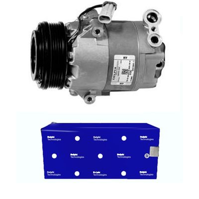 Compressor de Ar Condicionado Montana 2003 a 2012 CS10040 Delphi