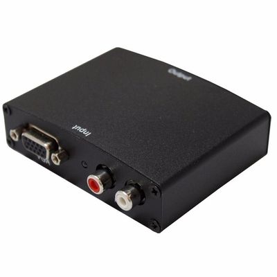 Conversor Adaptador VGA para HDMI - Analógico x Digital com Áudio