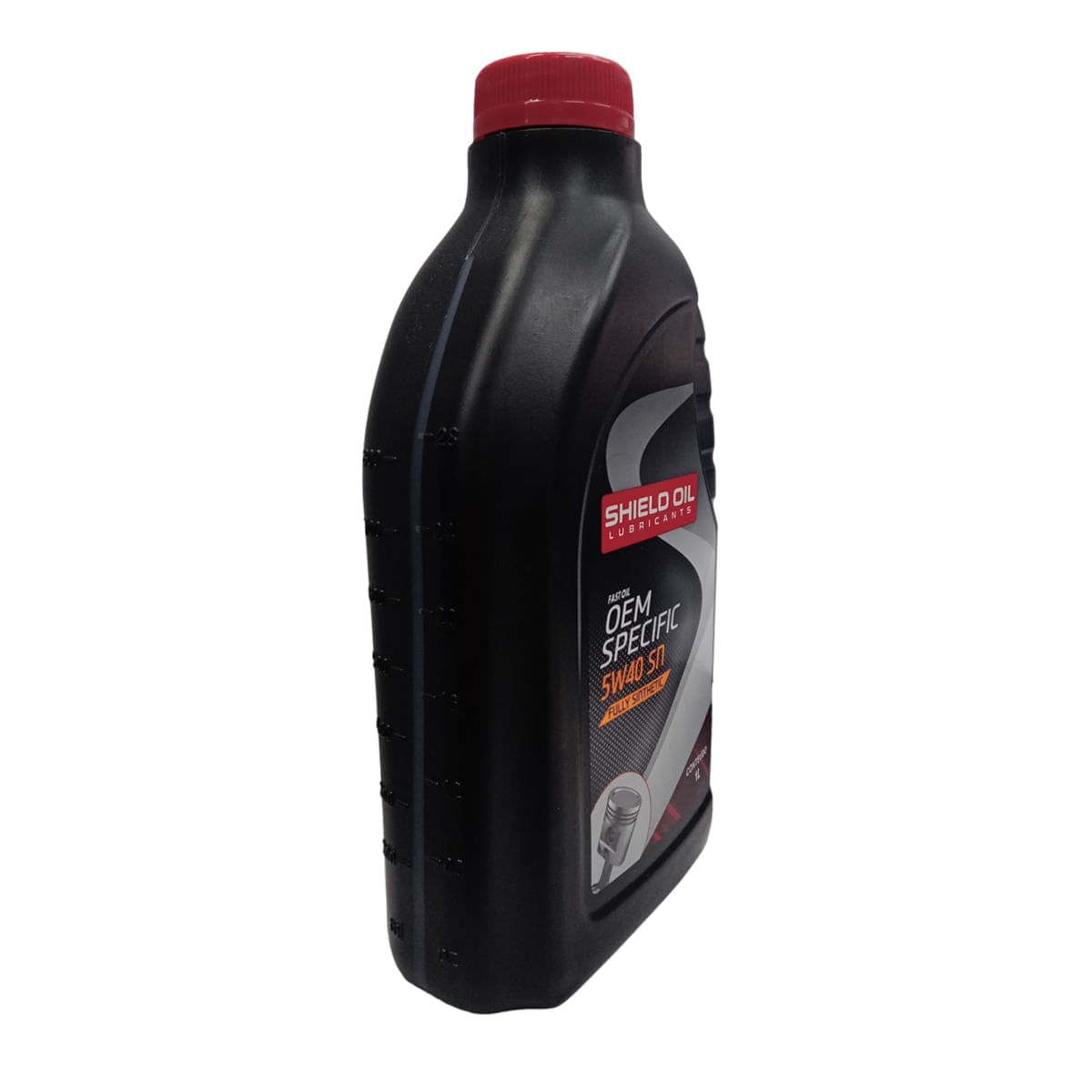 Óleo Lubrificante do Motor Shield Oil 5W40 API SN 100% Sintético Fast Oil OEM Specific - 1L