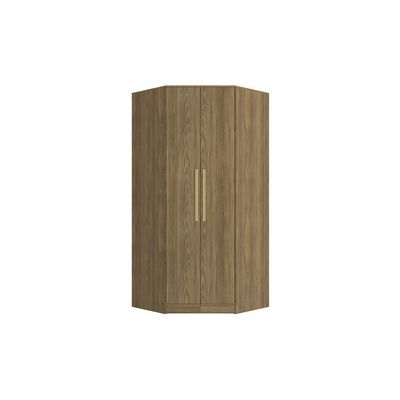 Guarda-roupa De Canto 2 Portas Kappesberg Adapt Nogueira
