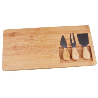 Tábua de Bambu Retangular Utensílios Padano Cazza