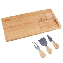 Tábua de Bambu Retangular Utensílios Padano Cazza