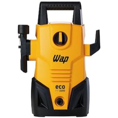 Lavadora de Alta Pressão Wap Eco Fit 2200 1500psi 1400W com Jato de Água Leque e Concentrado, Sistema Stop Total - Amarelo/Preta Laranja / preto / 220