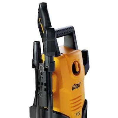 Lavadora de Alta Pressão Wap Eco Fit 2200 1500psi 1400W com Jato de Água Leque e Concentrado, Sistema Stop Total - Amarelo/Preta Laranja / preto / 220