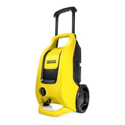Lavadora de Alta Pressão Karcher K3 Force Turbo 1815psi com Rodas, Alça Retrátil e Canhão de Espuma - Preta/Amarela Preto/amarelo / 110