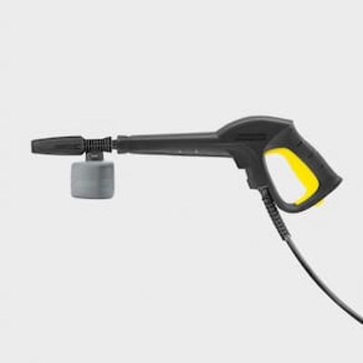 Lavadora de Alta Pressão Karcher K3 Force Turbo 1815psi com Rodas, Alça Retrátil e Canhão de Espuma - Preta/Amarela Preto/amarelo / 220