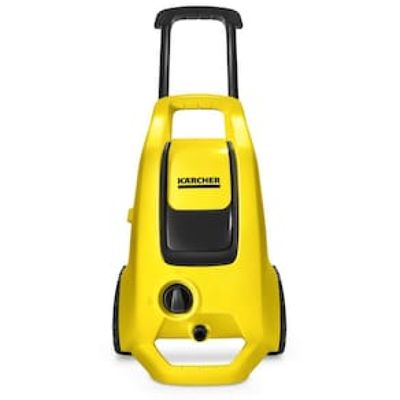 Lavadora de Alta Pressão Karcher K3 Force Turbo 1815psi com Rodas, Alça Retrátil e Canhão de Espuma - Preta/Amarela Preto/amarelo / 220