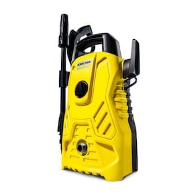 Lavadora de Alta Pressão Karcher Compacta 1500 PSI/Libras 1200W 300L/h com Aplicador de Detergente e Lança Regulável Amarela/Preta / 220
