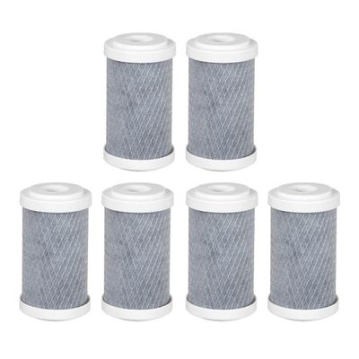 Kit 6 Refil para Filtro Chuveiro 5 Carvão Bbi