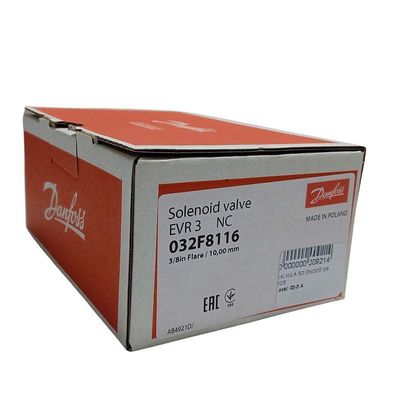 Válvula Solenoide Danfoss Evr 03 3/8 R Sem Bobina 032F8116