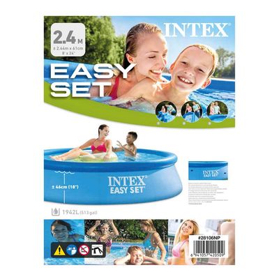 Piscina Redonda Easy Set 1942L Intex