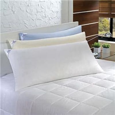 Travesseiro Plumasul Agarradinho 85% Penas e 15% Plumas de Ganso Percal 233 Fios 50 x 90 cm - Branco