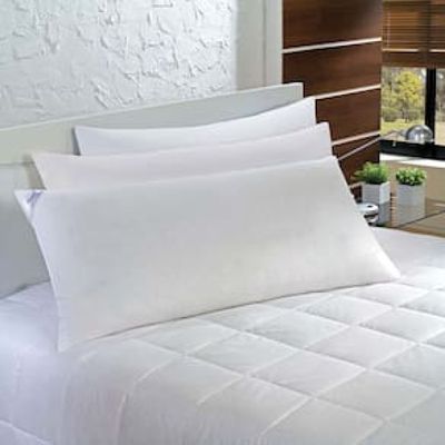 Travesseiro Plumasul Agarradinho 85% Penas e 15% Plumas de Ganso Percal 233 Fios 50 x 90 cm - Branco