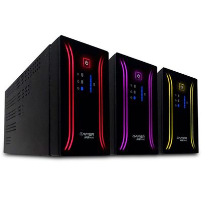 Nobreak Gamer Nhs Mini Senoidal, 600va, Ent. Bivolt, Saída 120v, 6 Tomadas, Rj-45-usb - 91.g0.006000