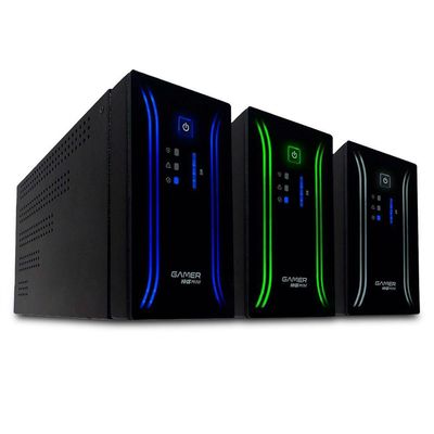 Nobreak Gamer Nhs Mini Senoidal, 600va, Ent. Bivolt, Saída 120v, 6 Tomadas, Rj-45-usb - 91.g0.006000