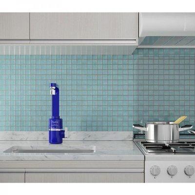 Torneira Elétrica Slim 4t De Bancada Azul Hydra 110v