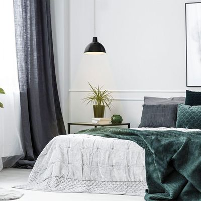 Lustre Pendente Taschibra Td 821 E27 Bivolt Preto