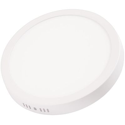 Plafon Led Tramontina Redondo De Sobrepor 18 W Bivolt 3000 K Luz Amarela