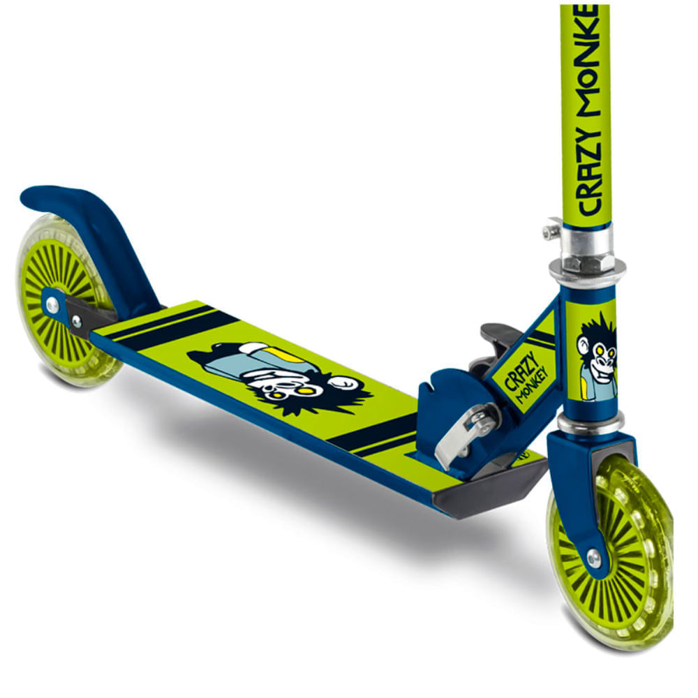 Patinete infantil 2 rodas- Crazy Monkey Toyng