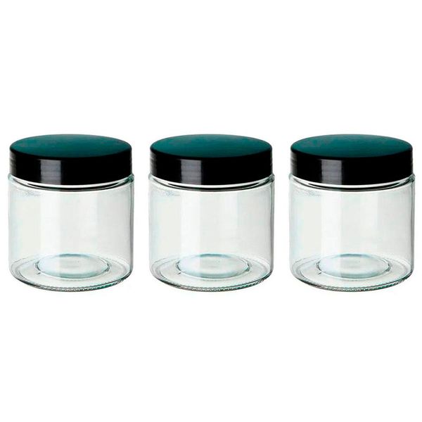 Conjunto com 3 Potes Active 1200ml Cazza
