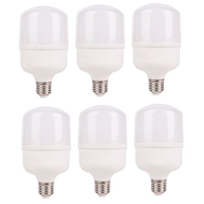 Kit com 6 Lâmpadas Led 20W Kian Globe Branca Bivolt
