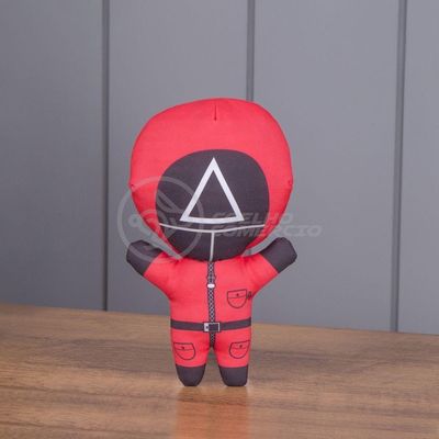 Boneco De Pelucia Squid Game Round 6 Vermelho 26Cm