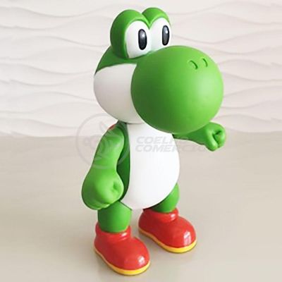 Boneco Action Figure Yoshi Articulado 26cm