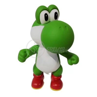 Boneco Action Figure Yoshi Articulado 26cm