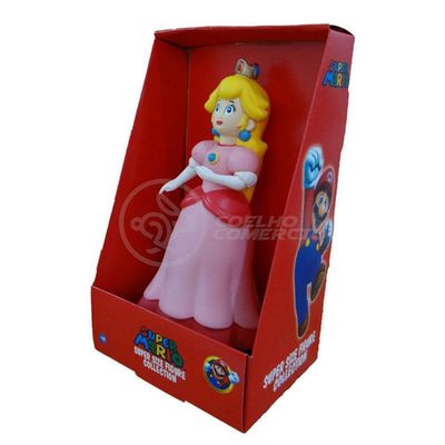 Boneco Action Figure Princesa Peach Toadstool 23Cm - Mario