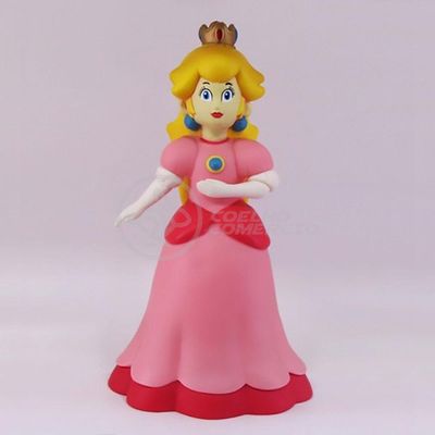 Boneco Action Figure Princesa Peach Toadstool 23Cm - Mario