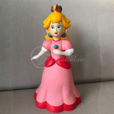 Boneco Action Figure Princesa Peach Toadstool 23Cm - Mario