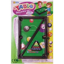 Mini Mesa De Bilhar Snooker Sinuca Infantil
