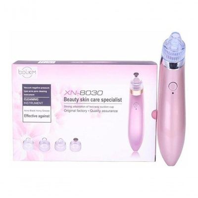 Kit Maquina De Sucção De Cravos E Esponja Elétrica Facial