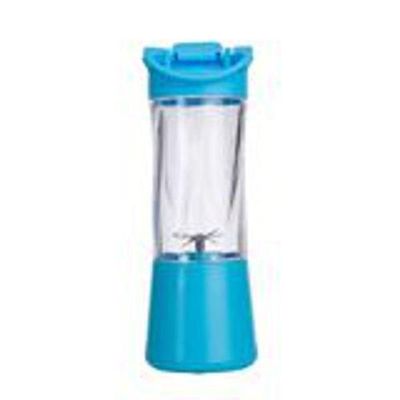 Mini Liquidificador Portátil Usb 300Ml - Azul
