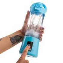 Mini Liquidificador Portátil Usb 300Ml - Azul