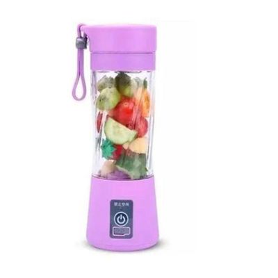 Mini Liquidificador Lavanda Mixer Portatil 380Ml - Roxo